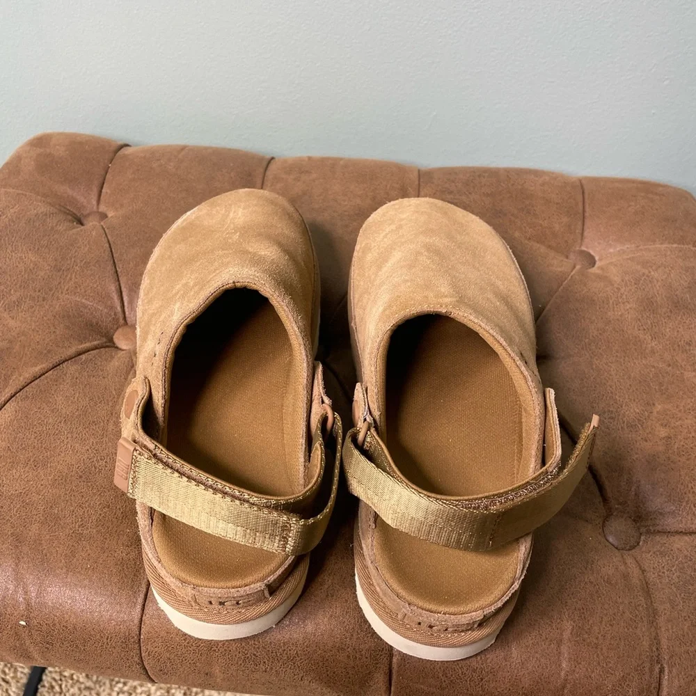 Women’s UGG Suede Slip-On Shoes - Picture 3 of 3